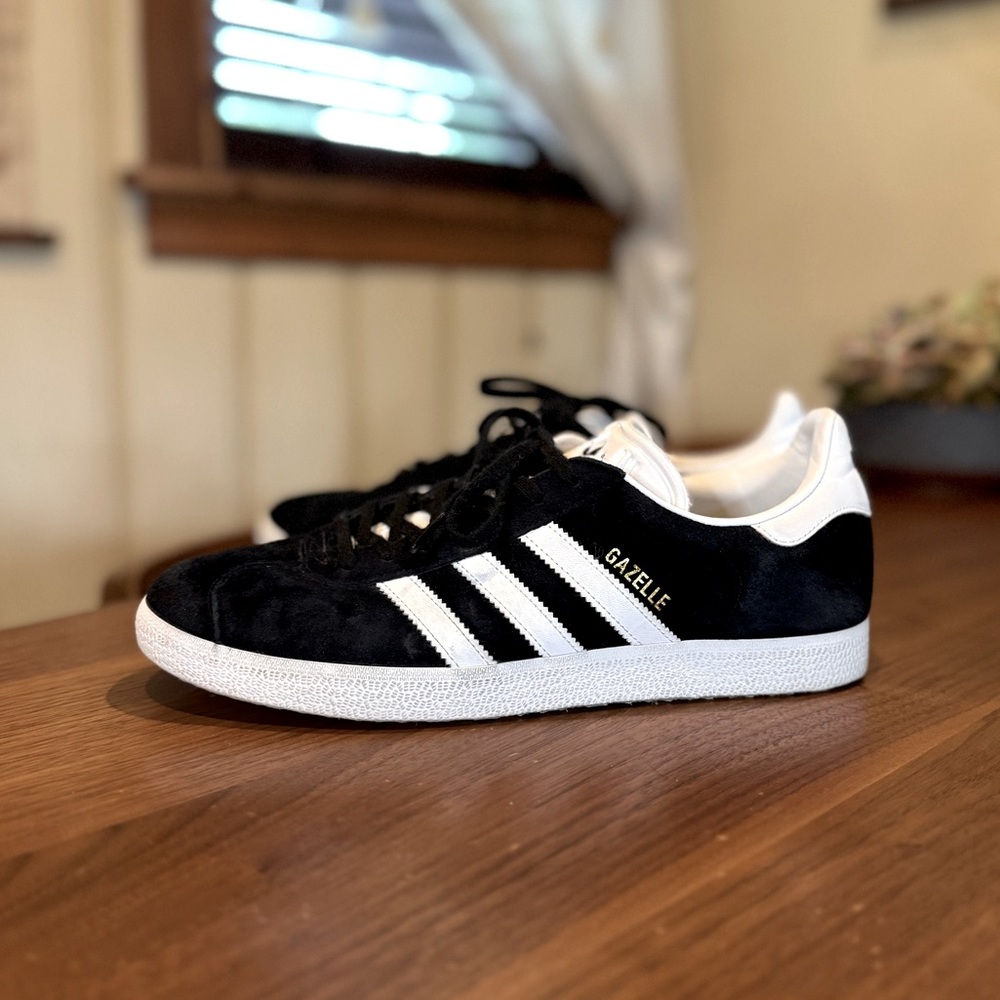 adidas Gazelle Black and White Men’s Sneakers